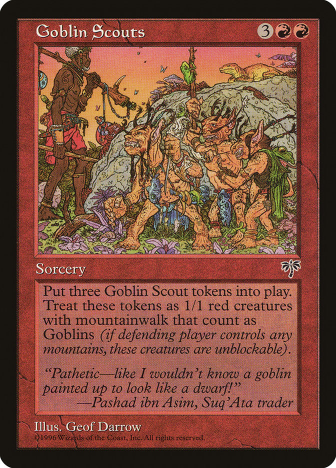 Goblin Scouts [Mirage] | I Want That Stuff Brandon