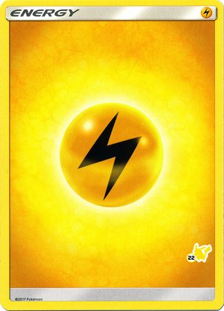 Lightning Energy (Pikachu Stamp #22) [Battle Academy 2020] | I Want That Stuff Brandon