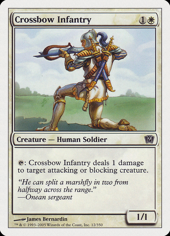 Crossbow Infantry [Ninth Edition] | I Want That Stuff Brandon