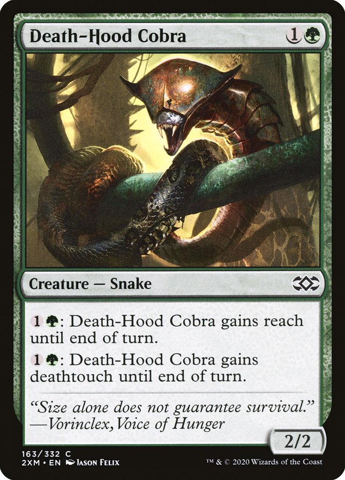 Death-Hood Cobra [Double Masters] | I Want That Stuff Brandon