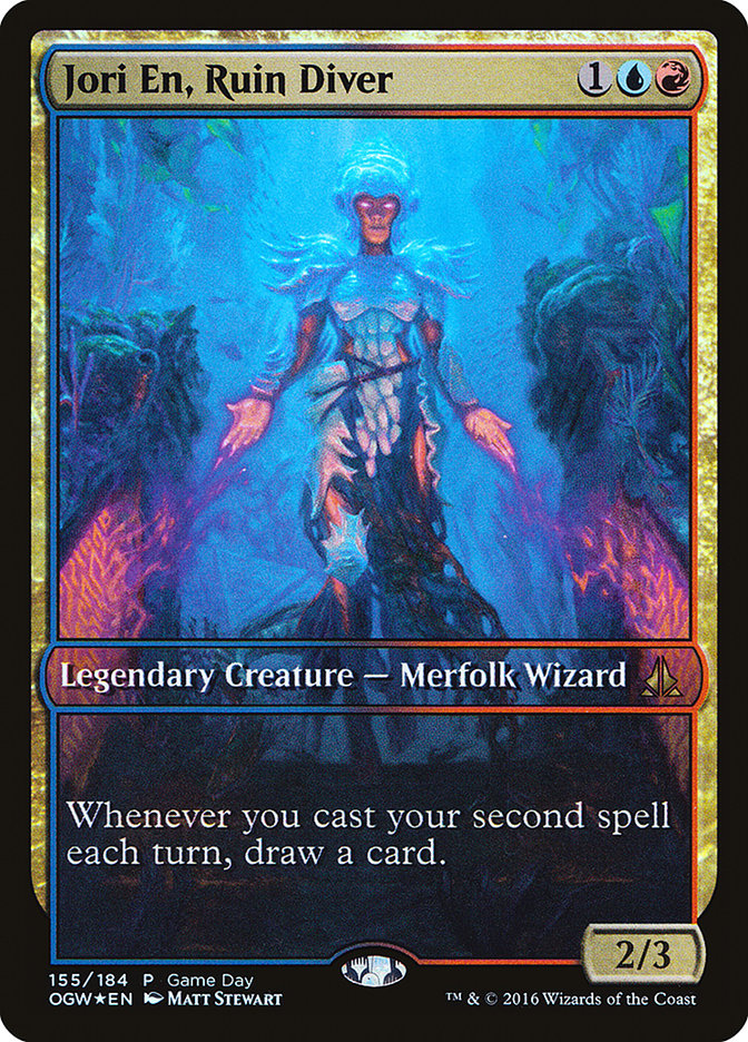 Jori En, Ruin Diver (Game Day) (Extended Art) [Oath of the Gatewatch Promos] | I Want That Stuff Brandon