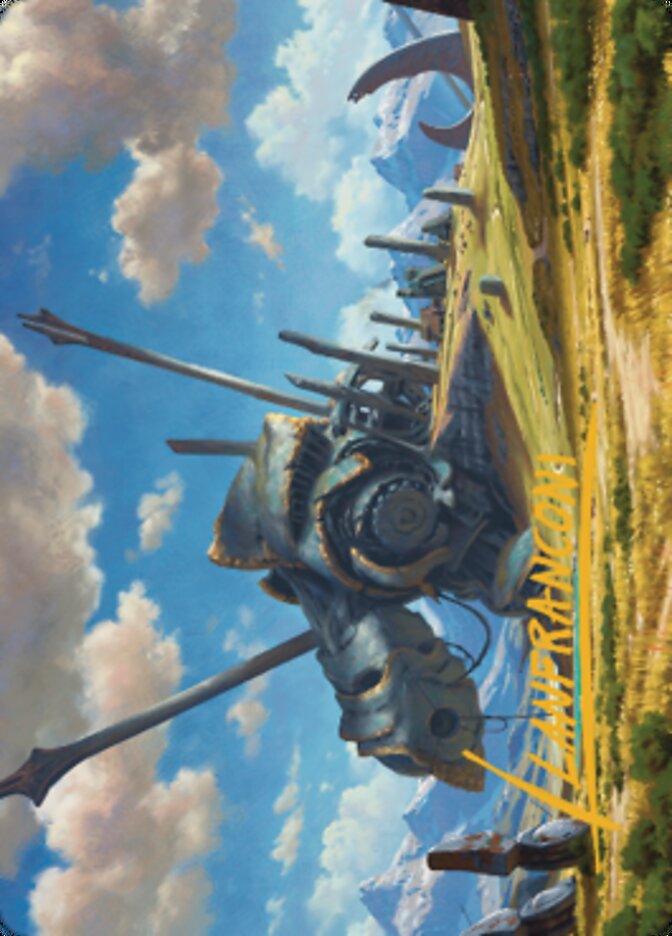 Plains Art Card 1 (Gold-Stamped Signature) [Dominaria United Art Series] | I Want That Stuff Brandon