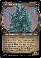 Throne of the Grim Captain // The Grim Captain (Showcase) [The Lost Caverns of Ixalan] | I Want That Stuff Brandon