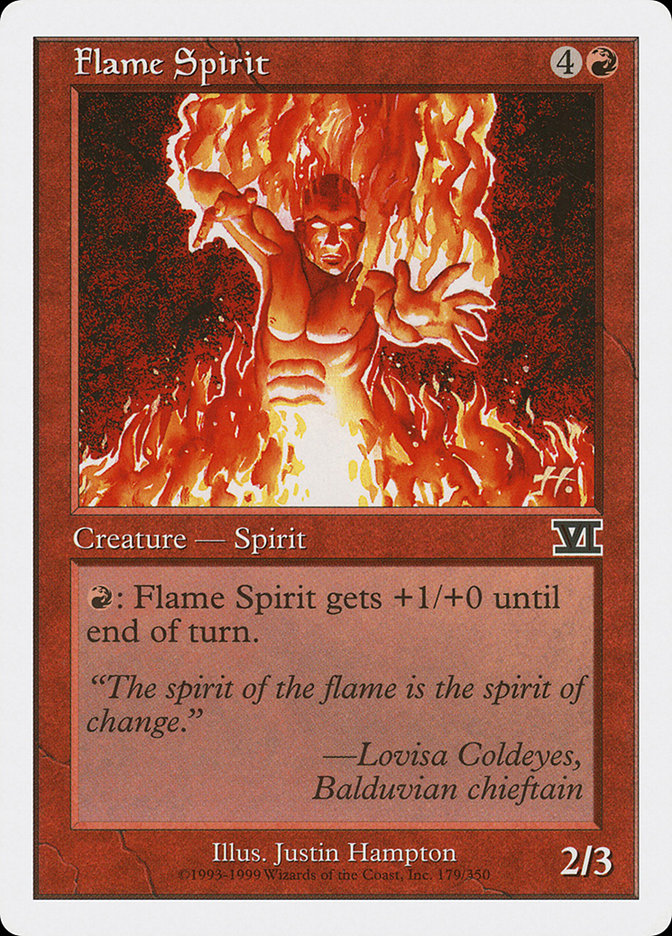 Flame Spirit [Classic Sixth Edition] | I Want That Stuff Brandon