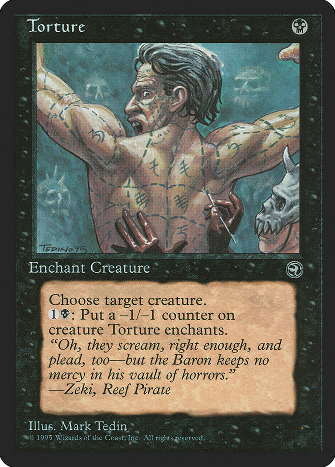 Torture (Zeki Flavor Text) [Homelands] | I Want That Stuff Brandon