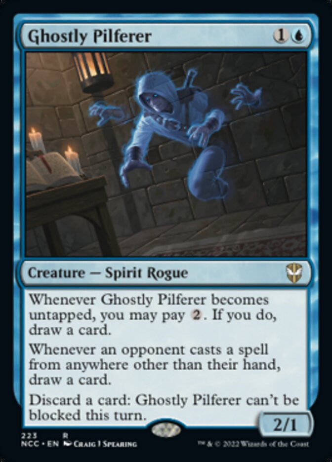 Ghostly Pilferer [Streets of New Capenna Commander] | I Want That Stuff Brandon