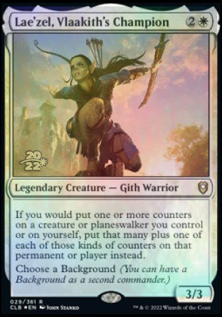 Lae'zel, Vlaakith's Champion [Commander Legends: Battle for Baldur's Gate Prerelease Promos] | I Want That Stuff Brandon