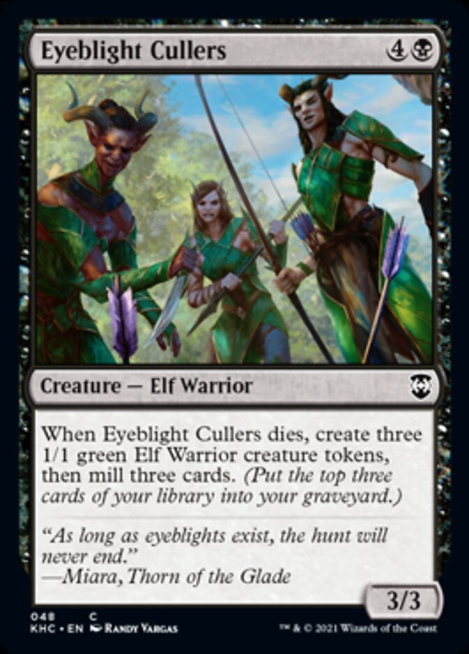 Eyeblight Cullers [Kaldheim Commander] | I Want That Stuff Brandon