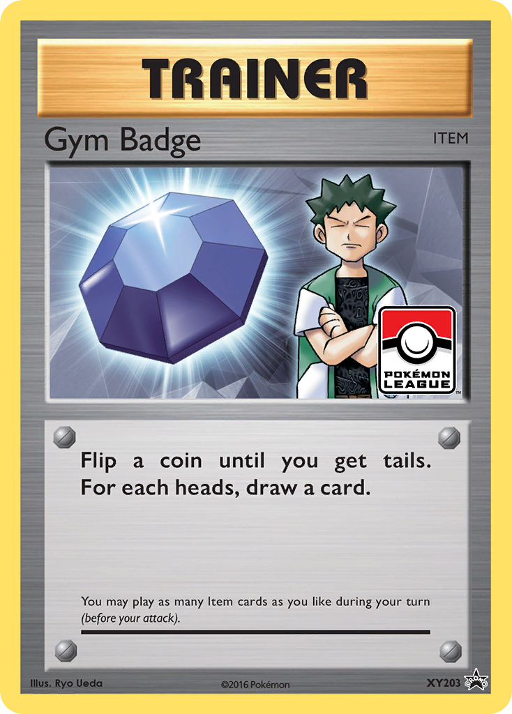 Gym Badge (XY203) [XY: Black Star Promos] | I Want That Stuff Brandon