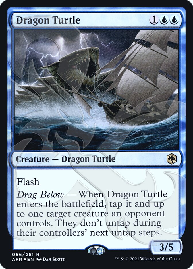 Dragon Turtle (Ampersand Promo) [Dungeons & Dragons: Adventures in the Forgotten Realms Promos] | I Want That Stuff Brandon