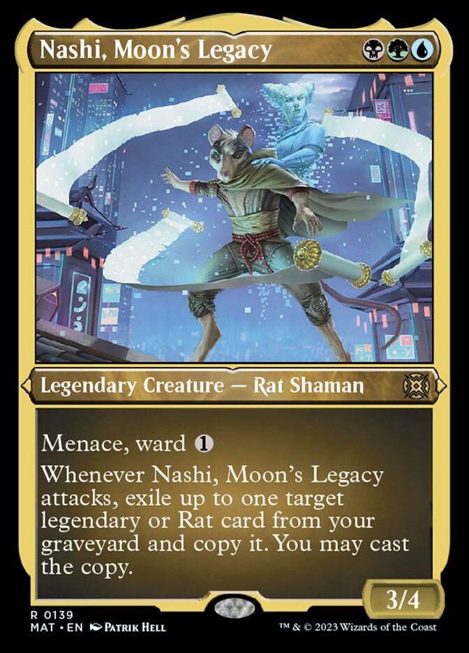 Nashi, Moon's Legacy (Foil Etched) [March of the Machine: The Aftermath] | I Want That Stuff Brandon