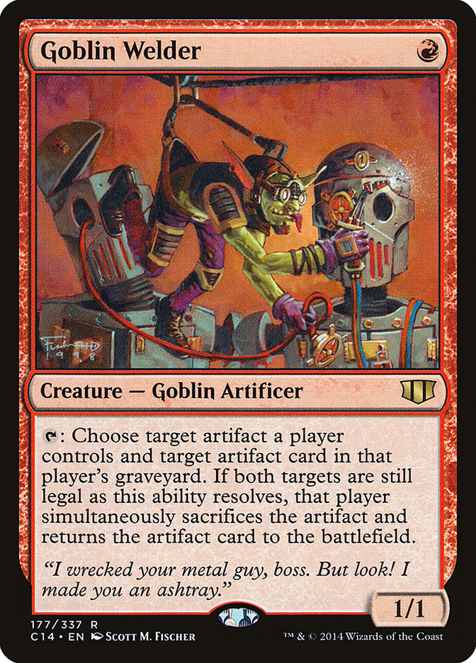 Goblin Welder [Commander 2014] | I Want That Stuff Brandon