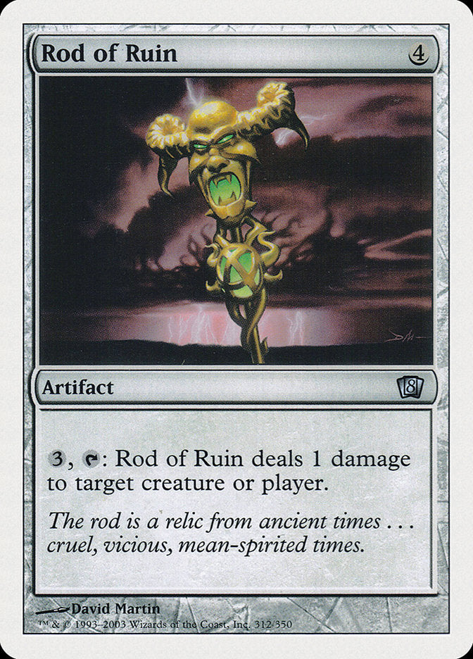 Rod of Ruin [Eighth Edition] | I Want That Stuff Brandon