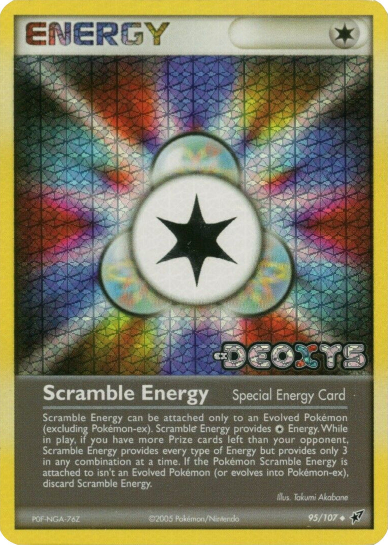 Scramble Energy (95/107) (Stamped) [EX: Deoxys] | I Want That Stuff Brandon