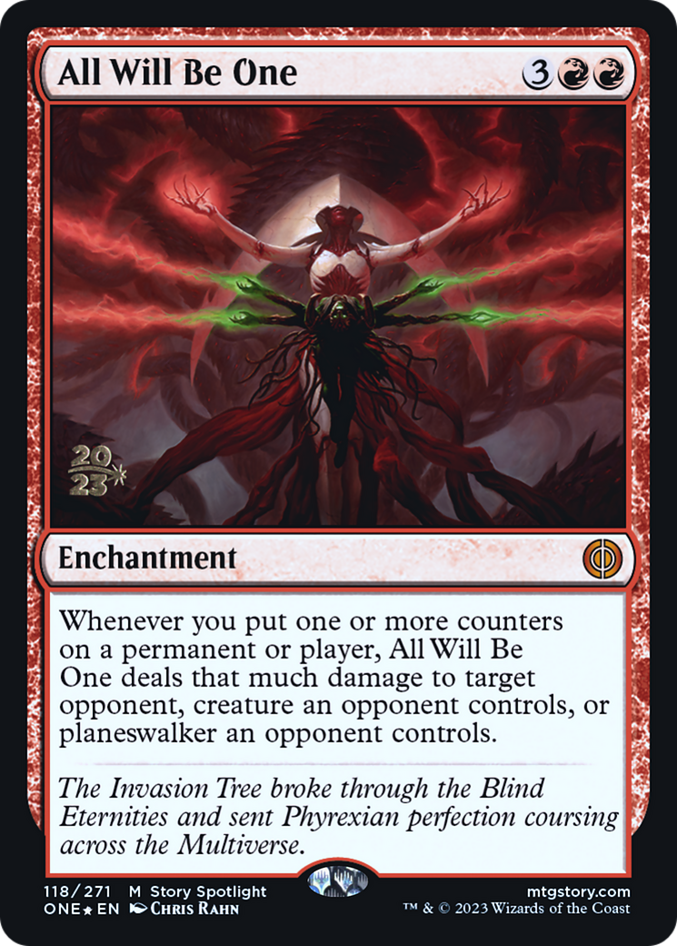 All Will Be One [Phyrexia: All Will Be One Prerelease Promos] | I Want That Stuff Brandon