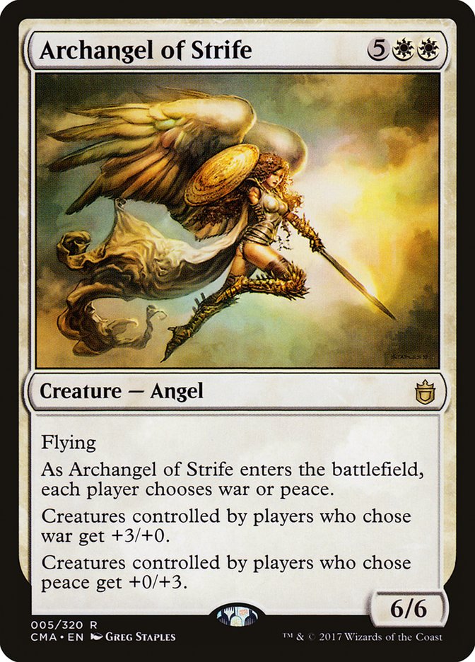 Archangel of Strife [Commander Anthology] | I Want That Stuff Brandon