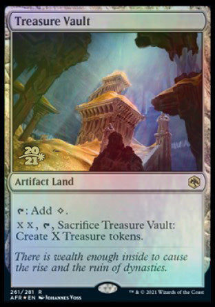 Treasure Vault [Dungeons & Dragons: Adventures in the Forgotten Realms Prerelease Promos] | I Want That Stuff Brandon