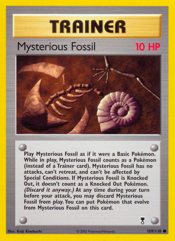 Mysterious Fossil (109/110) [Legendary Collection] | I Want That Stuff Brandon