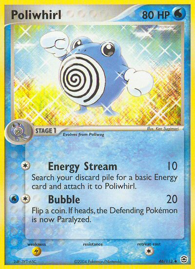Poliwhirl (46/112) [EX: FireRed & LeafGreen] | I Want That Stuff Brandon