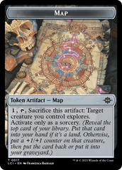 Map // Fungus Double-Sided Token [The Lost Caverns of Ixalan Tokens] | I Want That Stuff Brandon