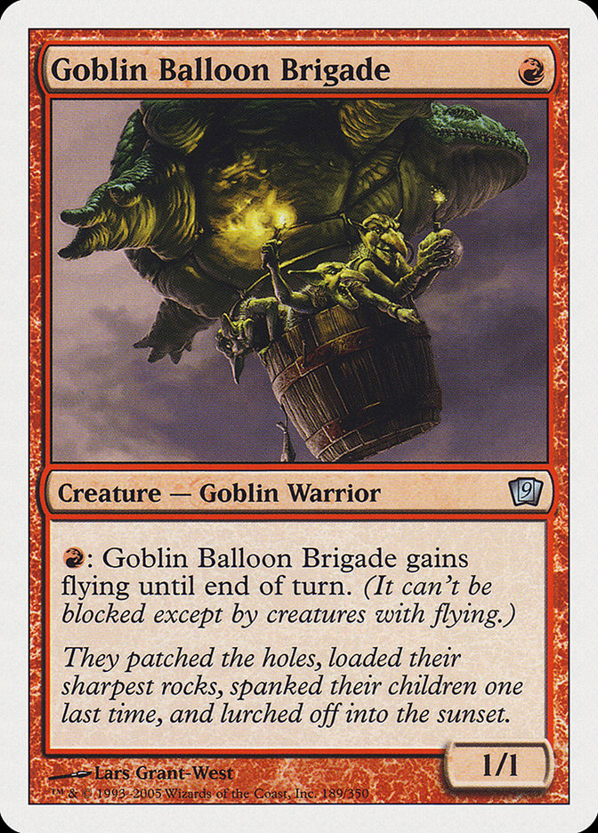 Goblin Balloon Brigade [Ninth Edition] | I Want That Stuff Brandon