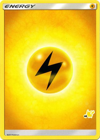 Lightning Energy (Pikachu Stamp #48) [Battle Academy 2020] | I Want That Stuff Brandon