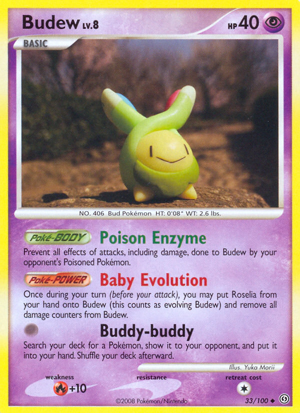 Budew (33/100) [Diamond & Pearl: Stormfront] | I Want That Stuff Brandon