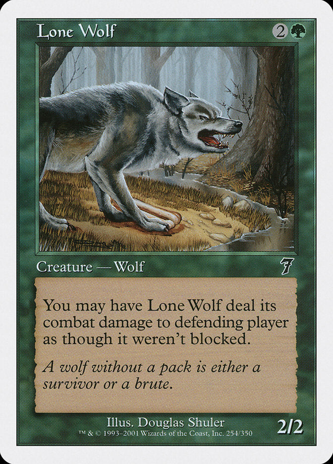 Lone Wolf [Seventh Edition] | I Want That Stuff Brandon