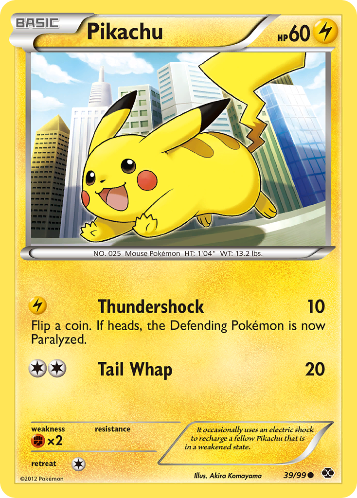 Pikachu (39/99) [Black & White: Next Destinies] | I Want That Stuff Brandon