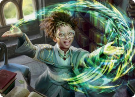 Eureka Moment Art Card [Strixhaven: School of Mages Art Series] | I Want That Stuff Brandon