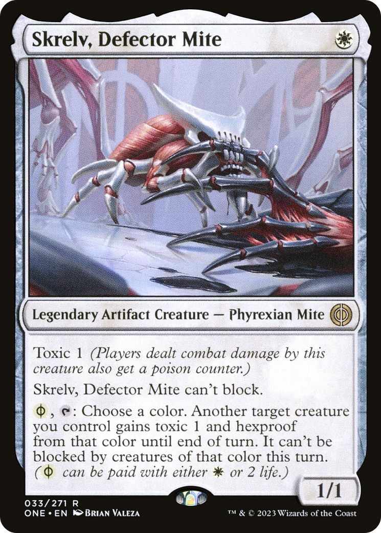 Skrelv, Defector Mite [Phyrexia: All Will Be One] | I Want That Stuff Brandon