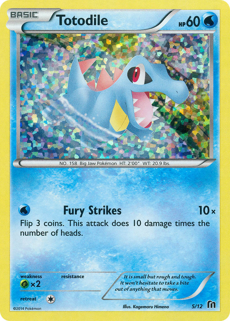 Totodile (5/12) [McDonald's Promos: 2016 Collection] | I Want That Stuff Brandon