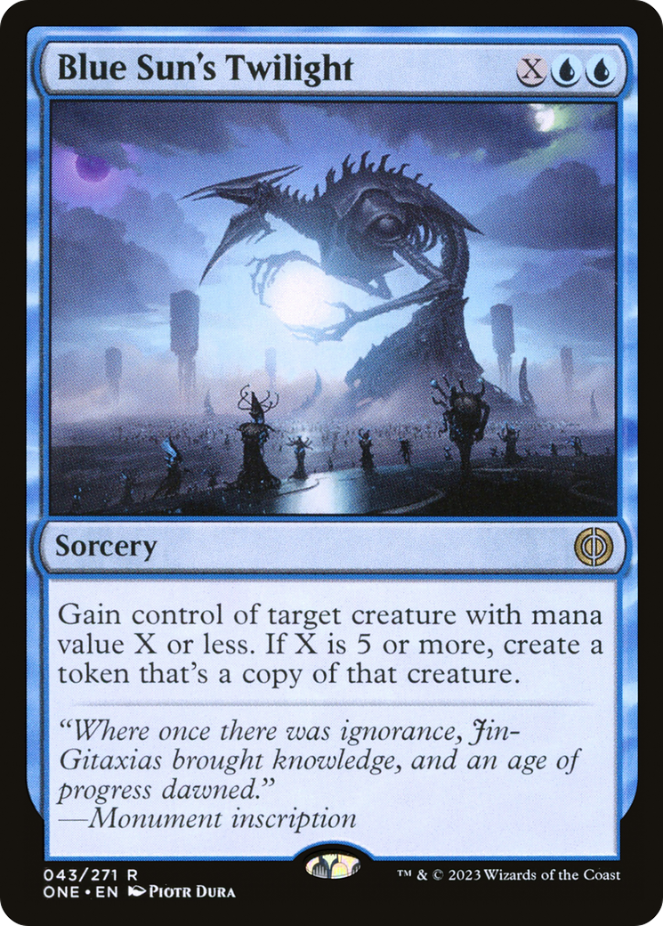 Blue Sun's Twilight [Phyrexia: All Will Be One] | I Want That Stuff Brandon