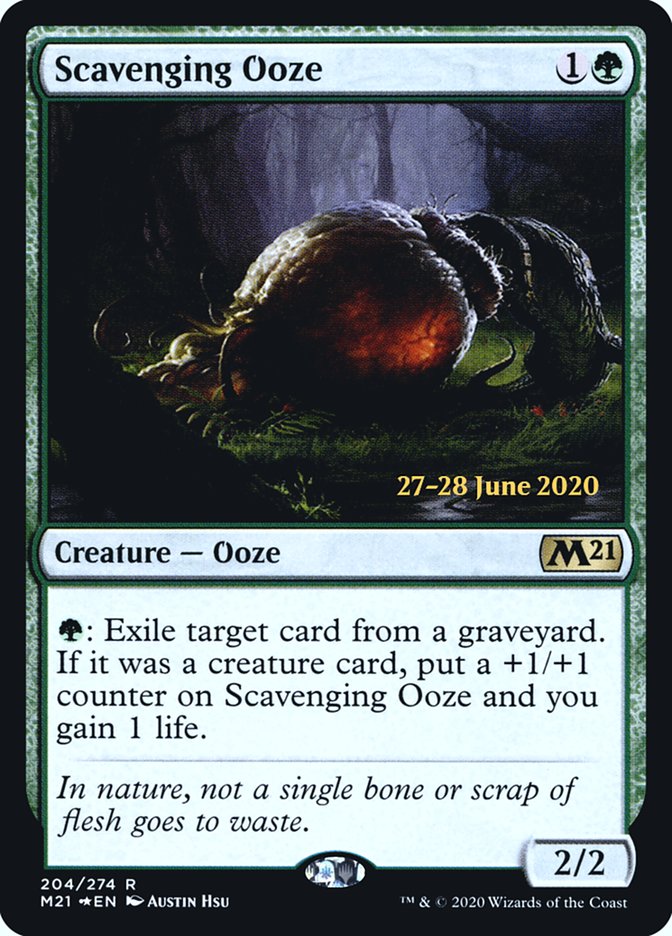 Scavenging Ooze [Core Set 2021 Prerelease Promos] | I Want That Stuff Brandon