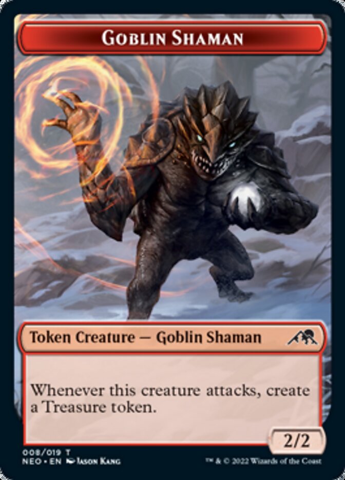 Goblin Shaman Token [Kamigawa: Neon Dynasty Tokens] | I Want That Stuff Brandon