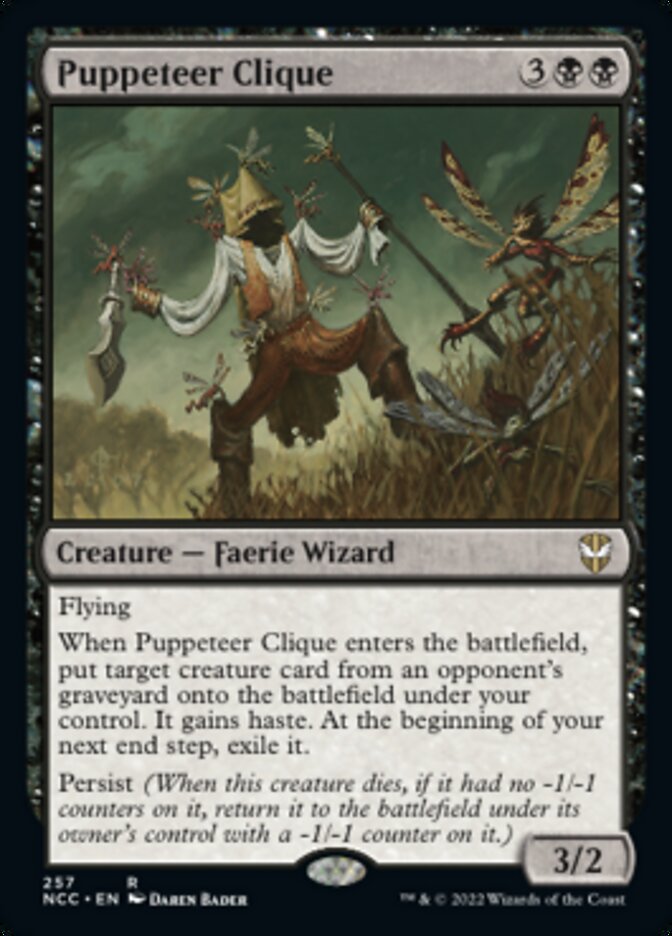 Puppeteer Clique [Streets of New Capenna Commander] | I Want That Stuff Brandon