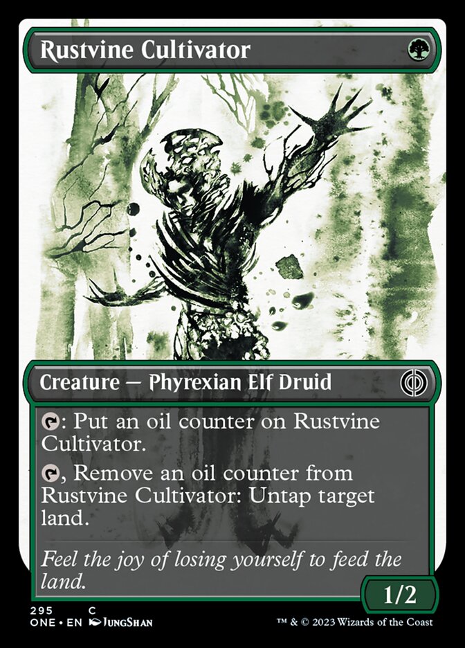 Rustvine Cultivator (Showcase Ichor) [Phyrexia: All Will Be One] | I Want That Stuff Brandon