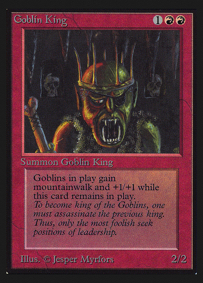 Goblin King [Collectors' Edition] | I Want That Stuff Brandon