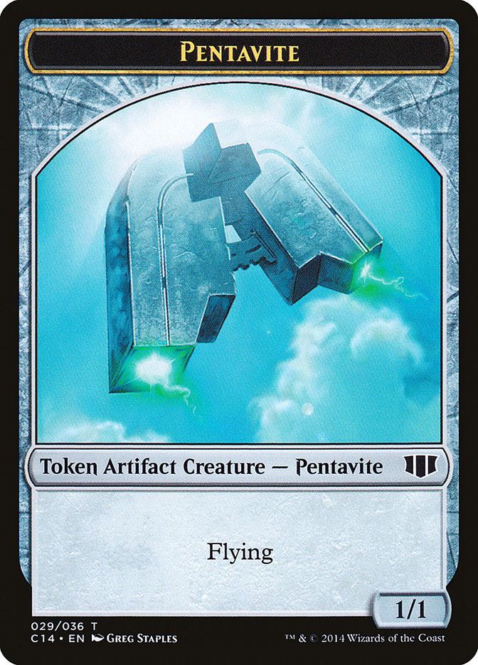 Myr // Pentavite Double-Sided Token [Commander 2014 Tokens] | I Want That Stuff Brandon