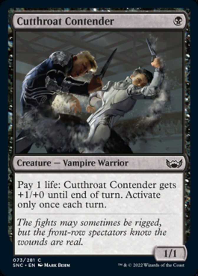 Cutthroat Contender [Streets of New Capenna] | I Want That Stuff Brandon