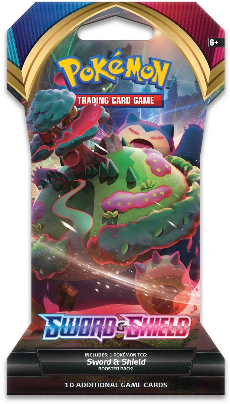Sword & Shield: Base Set - Sleeved Booster Pack | I Want That Stuff Brandon