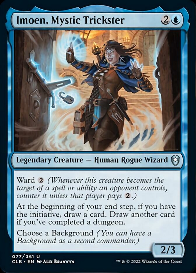 Imoen, Mystic Trickster [Commander Legends: Battle for Baldur's Gate] | I Want That Stuff Brandon