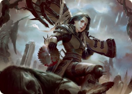 Sawblade Slinger Art Card [Innistrad: Crimson Vow Art Series] | I Want That Stuff Brandon