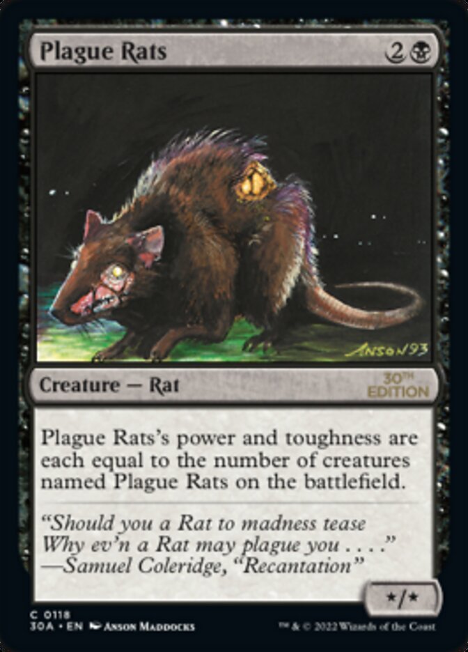 Plague Rats [30th Anniversary Edition] | I Want That Stuff Brandon