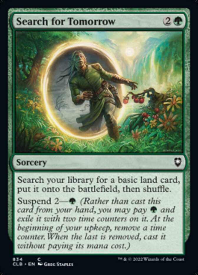 Search for Tomorrow [Commander Legends: Battle for Baldur's Gate] | I Want That Stuff Brandon