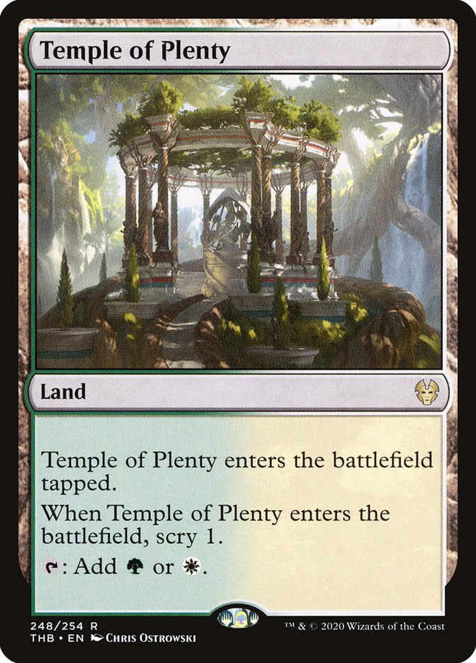 Temple of Plenty [Theros Beyond Death] | I Want That Stuff Brandon