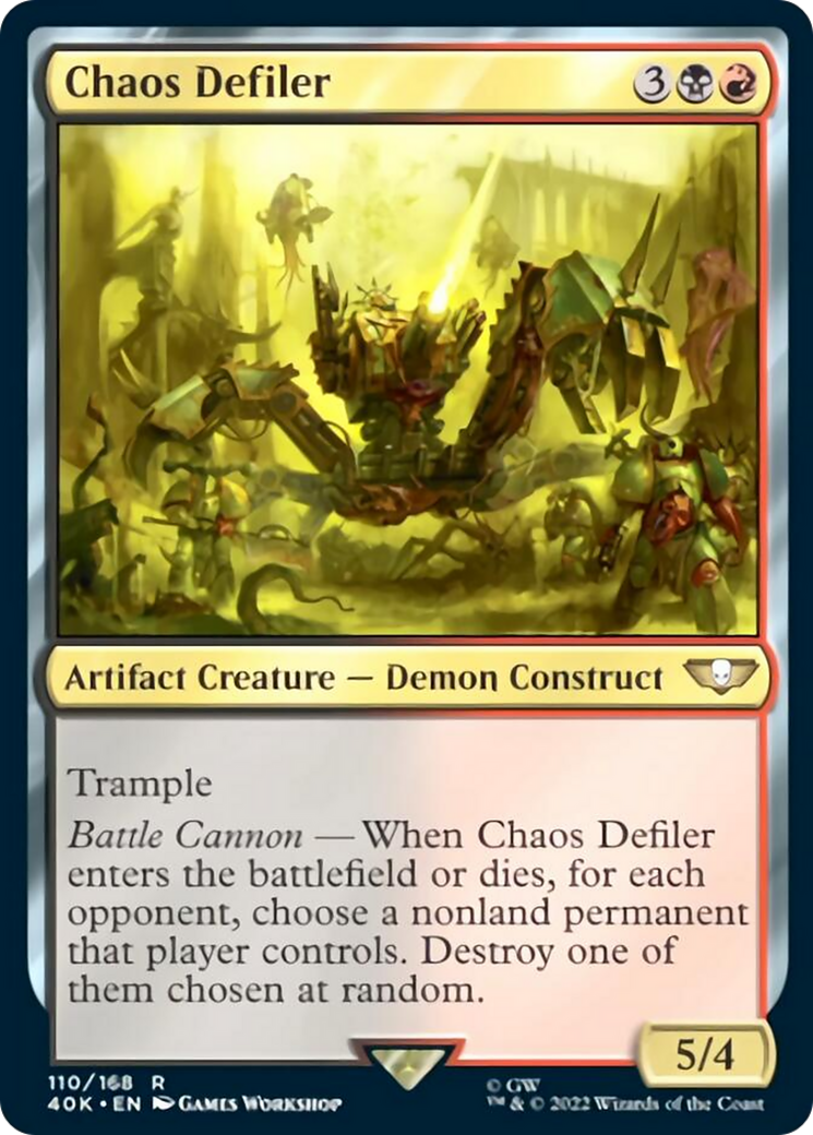 Chaos Defiler [Warhammer 40,000] | I Want That Stuff Brandon