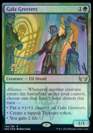 Gala Greeters [Streets of New Capenna Prerelease Promos] | I Want That Stuff Brandon
