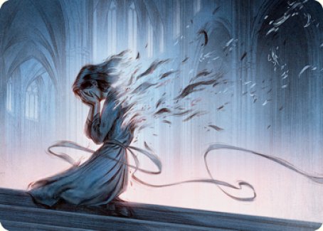 Fading Hope Art Card [Innistrad: Midnight Hunt Art Series] | I Want That Stuff Brandon