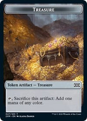 Treasure // Wurm (029) Double-Sided Token [Double Masters Tokens] | I Want That Stuff Brandon